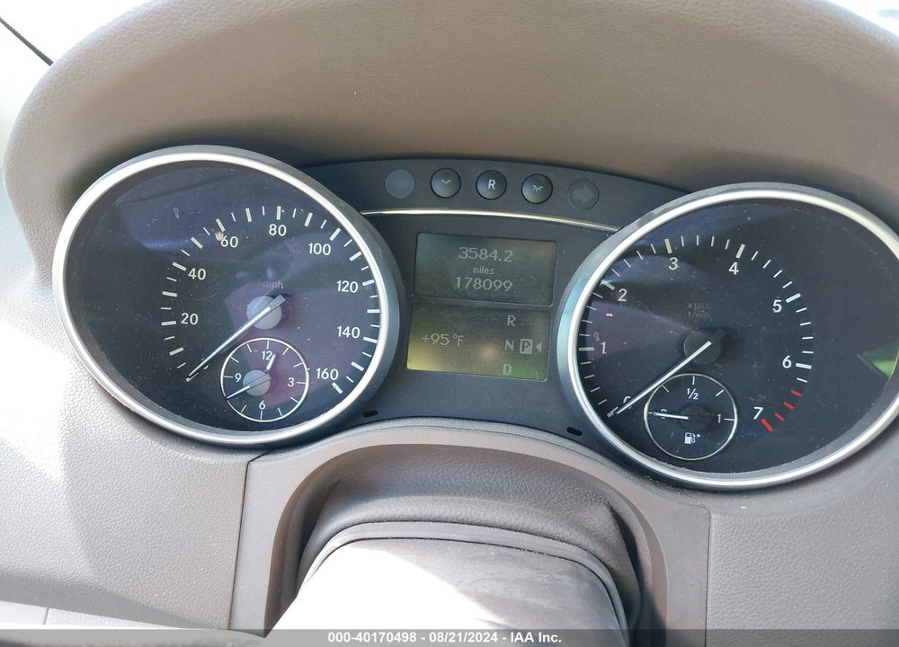 2007 MERCEDES-BENZ ML 350 4MATIC VIN: 4JGBB86E67A200028
