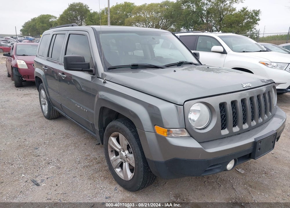 2013 JEEP PATRIOT LATITUDE VIN: 1C4NJRFB4DD253708