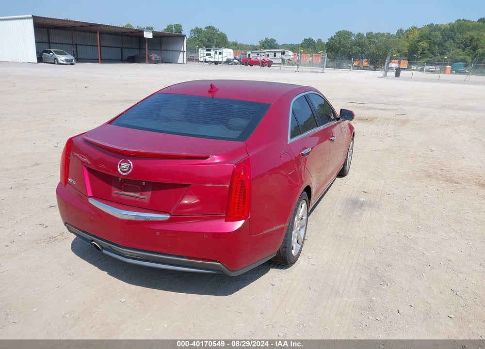2013 CADILLAC ATS LUXURY VIN: 1G6AB5SA8D0112698