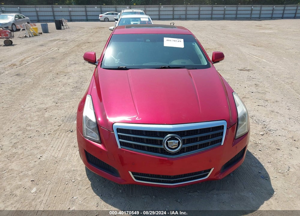 2013 CADILLAC ATS LUXURY VIN: 1G6AB5SA8D0112698