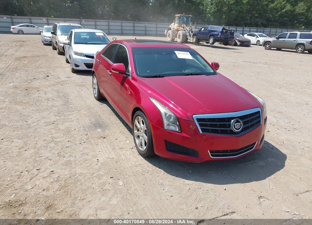 2013 CADILLAC ATS LUXURY VIN: 1G6AB5SA8D0112698