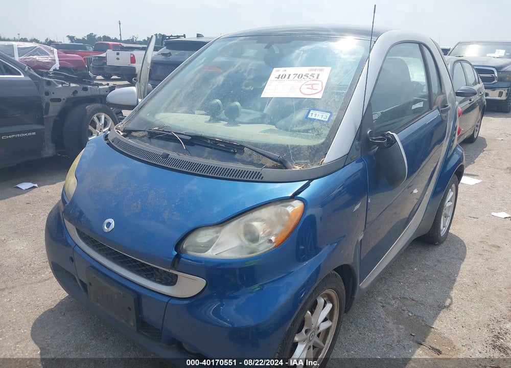 2010 SMART FORTWO PASSION/PURE VIN: WMEEJ3BA9AK359400