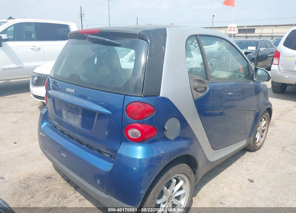 2010 SMART FORTWO PASSION/PURE VIN: WMEEJ3BA9AK359400
