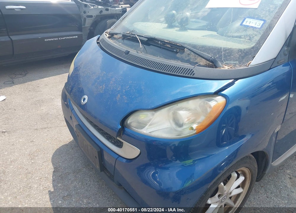 2010 SMART FORTWO PASSION/PURE VIN: WMEEJ3BA9AK359400