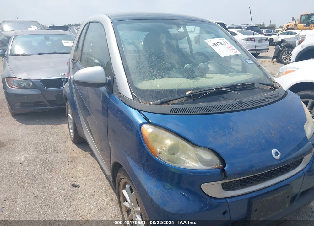 2010 SMART FORTWO PASSION/PURE VIN: WMEEJ3BA9AK359400