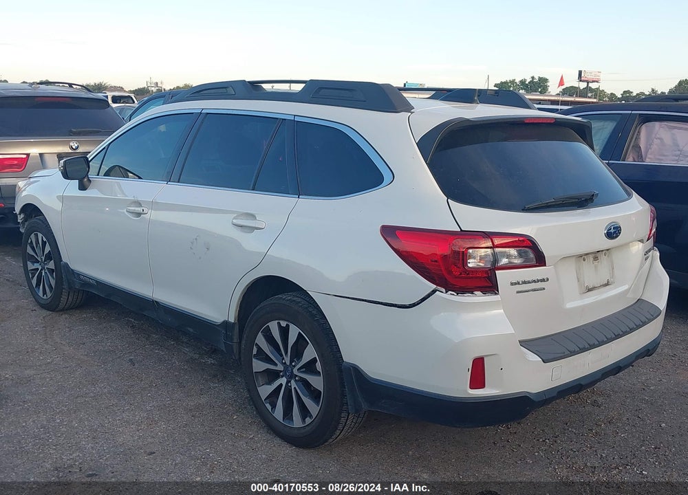 2016 SUBARU OUTBACK 2.5I LIMITED VIN: 4S4BSBNCXG3328063