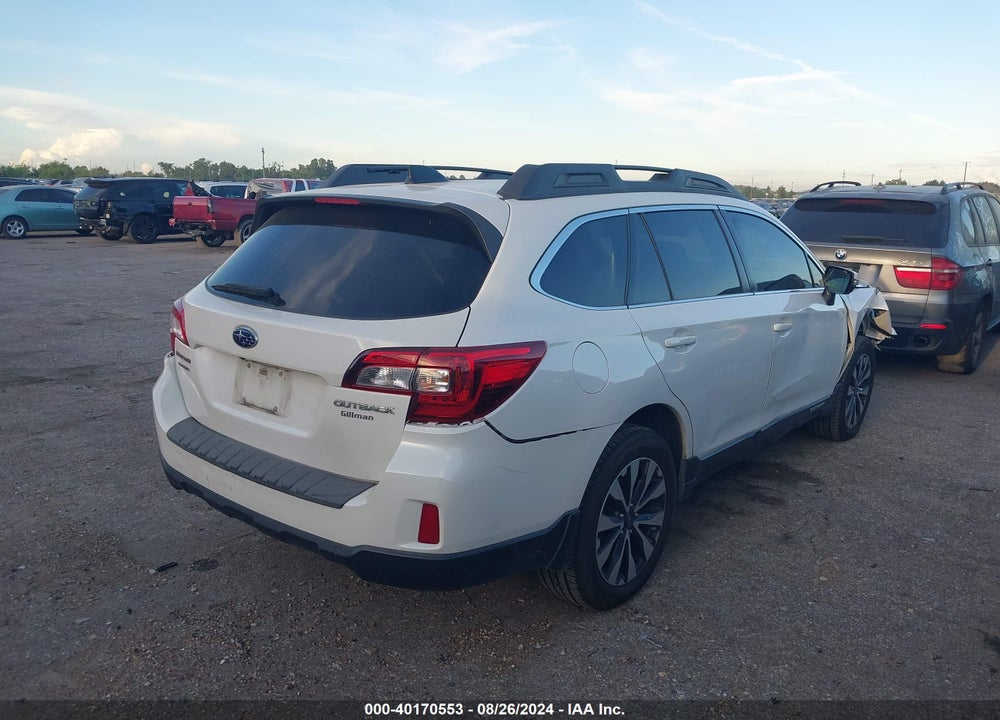 2016 SUBARU OUTBACK 2.5I LIMITED VIN: 4S4BSBNCXG3328063