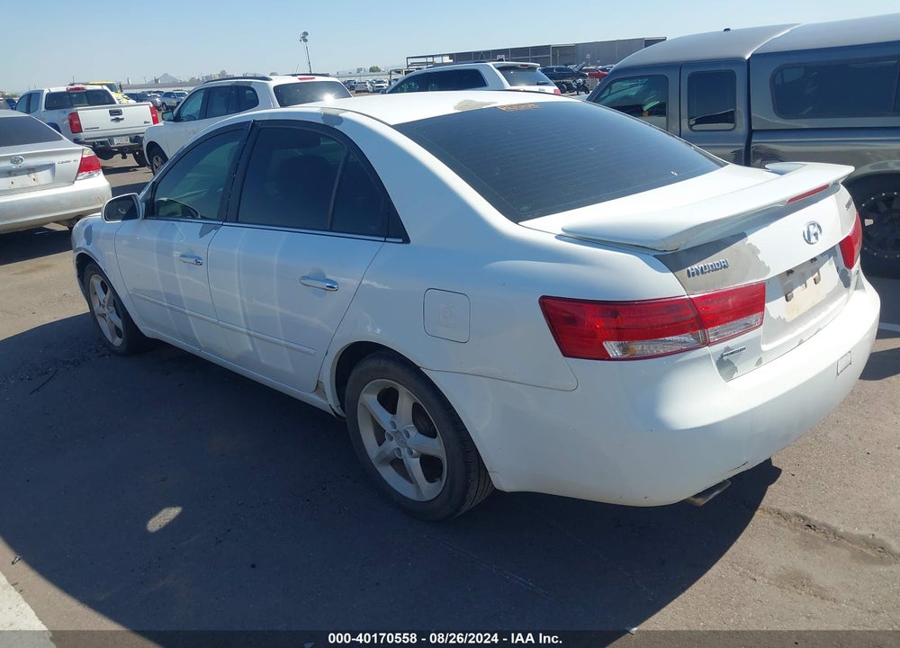 2007 HYUNDAI SONATA LIMITED/SE V6 VIN: 5NPEU46F47H157007