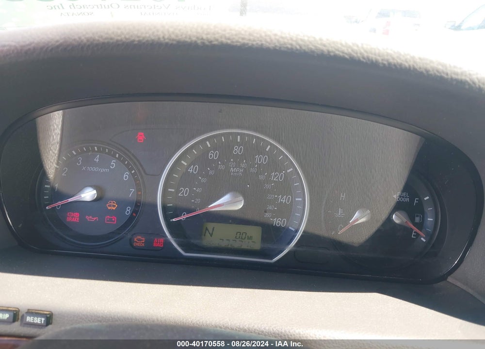 2007 HYUNDAI SONATA LIMITED/SE V6 VIN: 5NPEU46F47H157007
