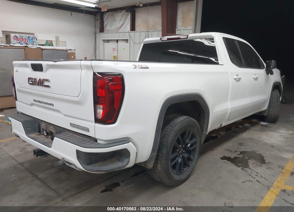 2021 GMC SIERRA 1500 4WD DOUBLE CAB STANDARD BOX ELEVATION VIN: 1GTV9CETXMZ331895