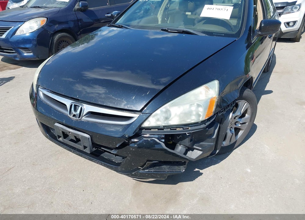 2007 HONDA ACCORD 2.4 EX VIN: 1HGCM56887A061579