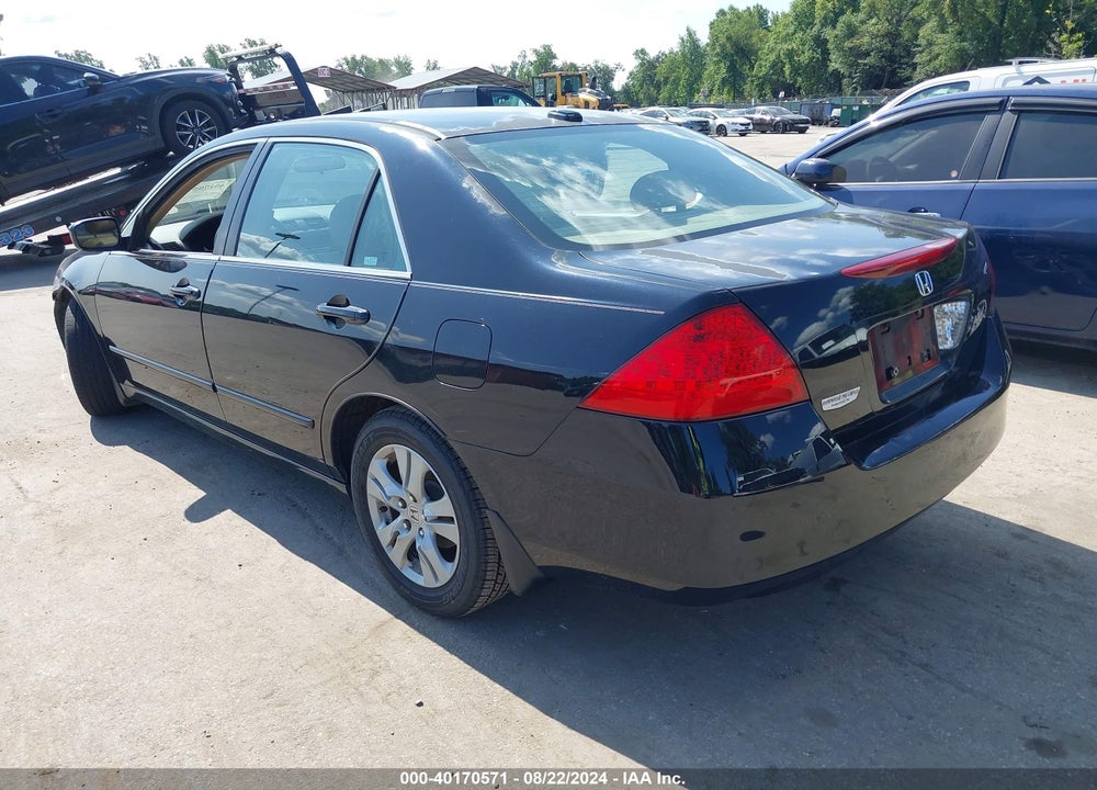 2007 HONDA ACCORD 2.4 EX VIN: 1HGCM56887A061579