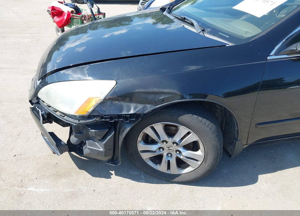 2007 HONDA ACCORD 2.4 EX VIN: 1HGCM56887A061579