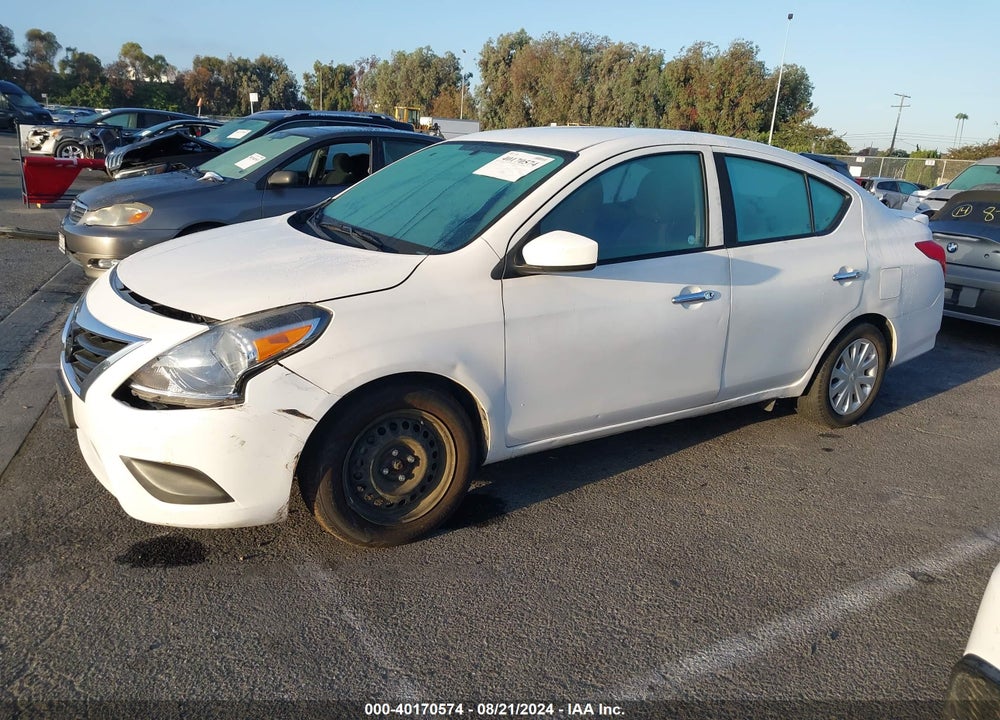 2019 NISSAN VERSA 1.6 SV VIN: 3N1CN7AP7KL878309