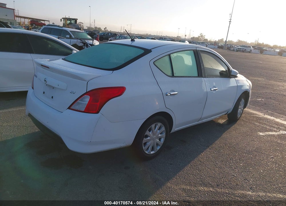 2019 NISSAN VERSA 1.6 SV VIN: 3N1CN7AP7KL878309