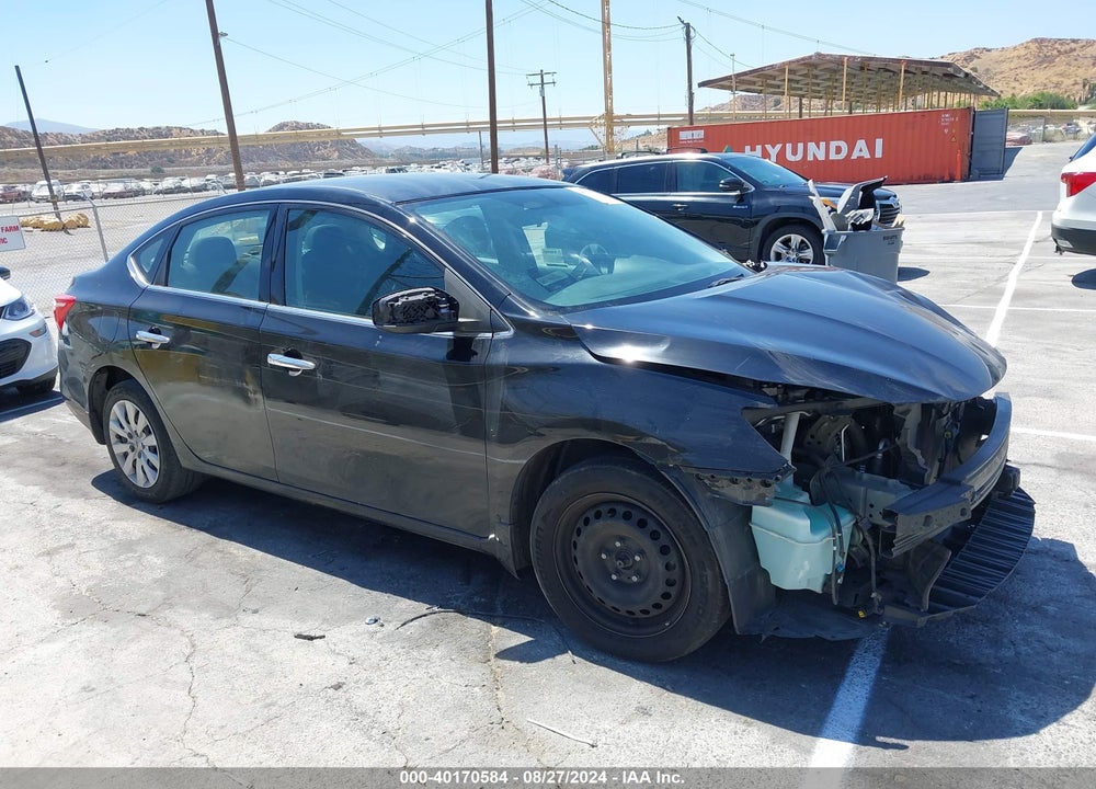 2019 NISSAN SENTRA S VIN: 3N1AB7AP8KY208884