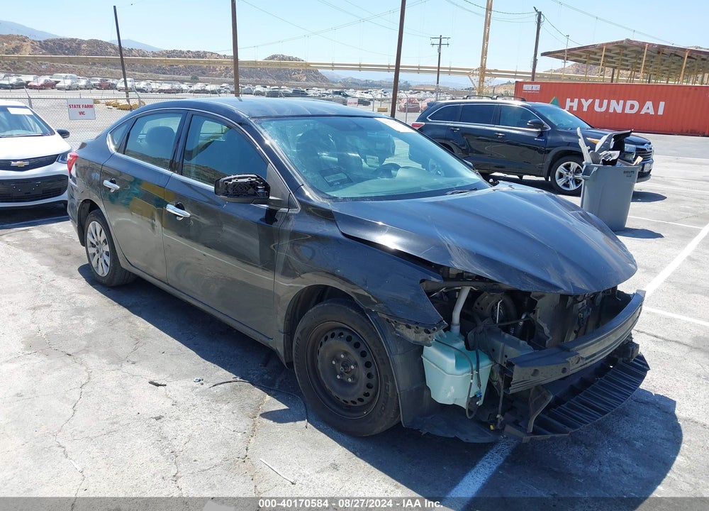 2019 NISSAN SENTRA S VIN: 3N1AB7AP8KY208884