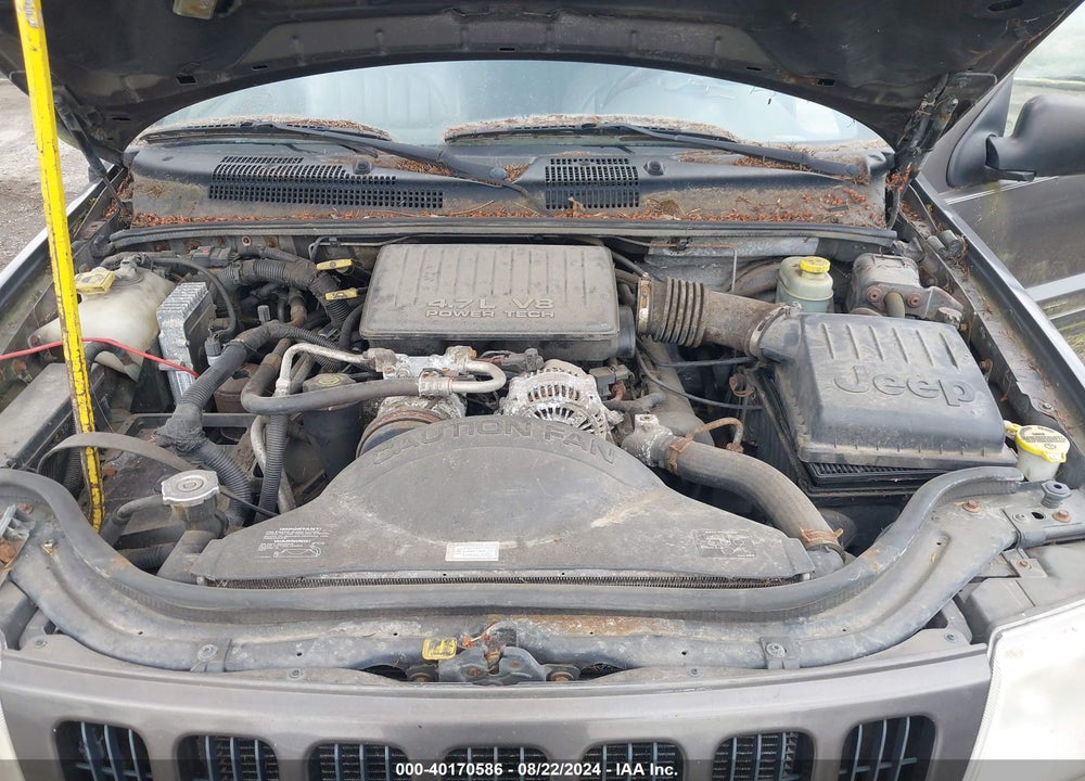 2000 JEEP GRAND CHEROKEE LIMITED VIN: 1J4GW58N5YC188030