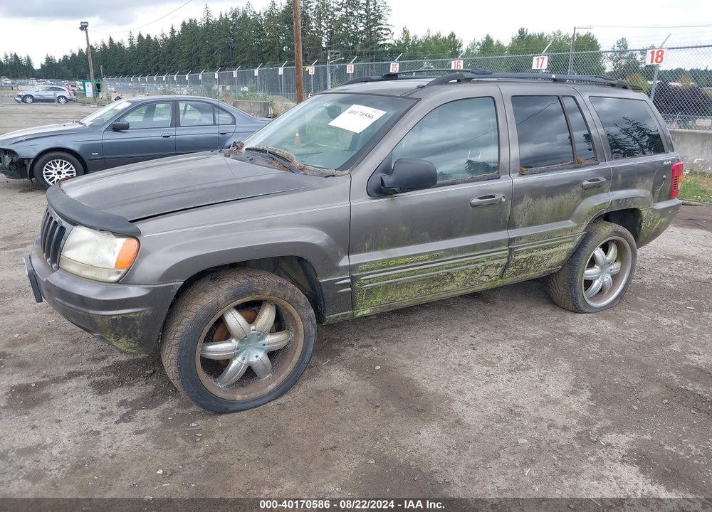 2000 JEEP GRAND CHEROKEE LIMITED VIN: 1J4GW58N5YC188030