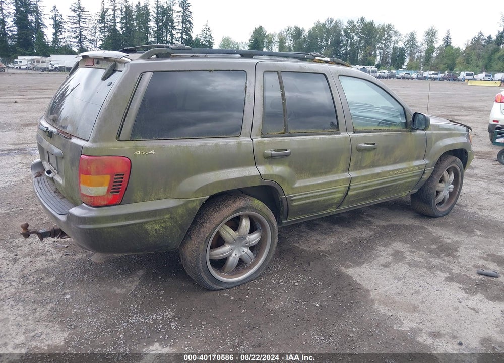 2000 JEEP GRAND CHEROKEE LIMITED VIN: 1J4GW58N5YC188030