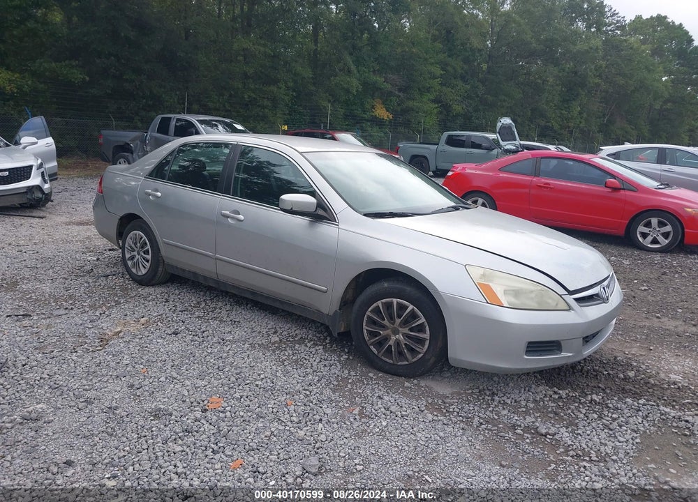 2007 HONDA ACCORD 2.4 LX VIN: 3HGCM56477G710111