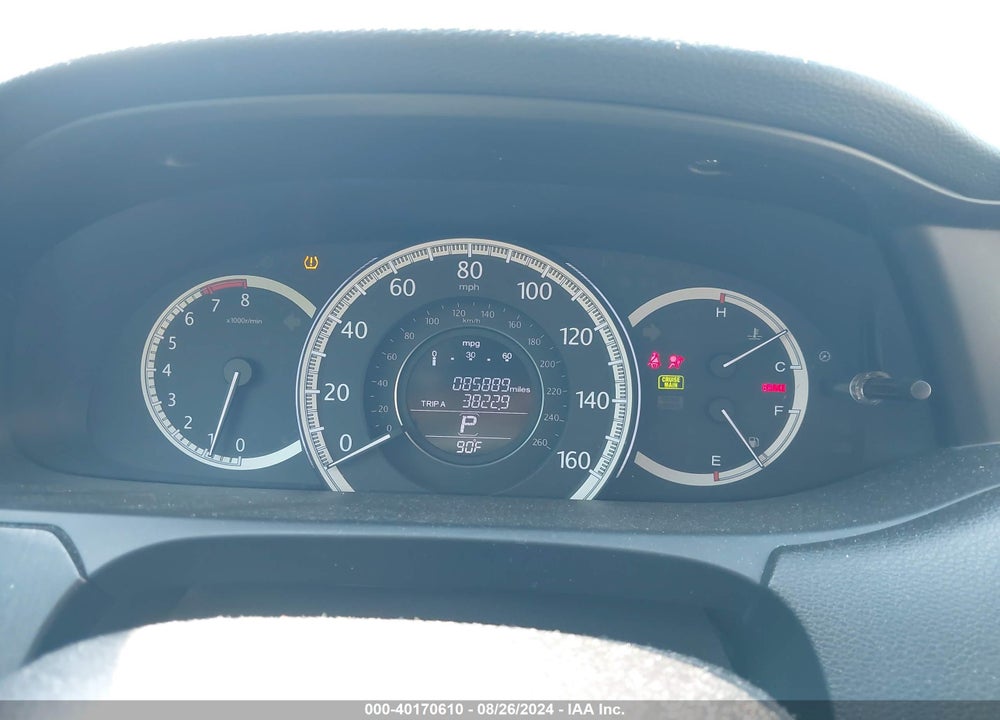 2013 HONDA ACCORD EX-L VIN: 1HGCR2F86DA056893