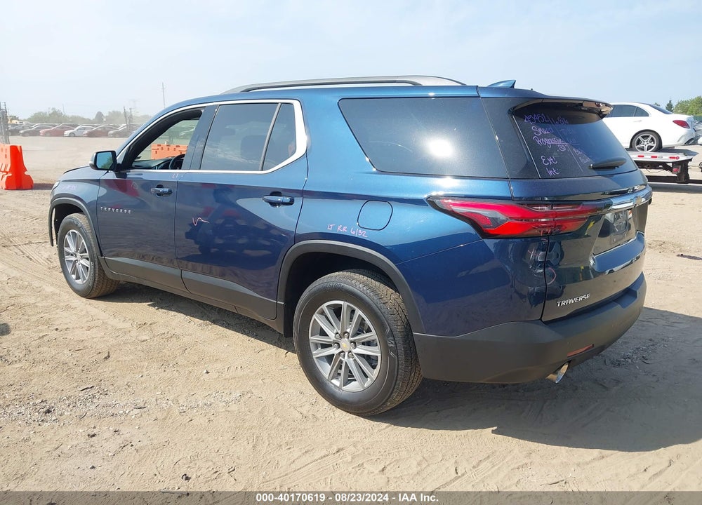 2022 CHEVROLET TRAVERSE FWD LT CLOTH VIN: 1GNERGKW6NJ163170