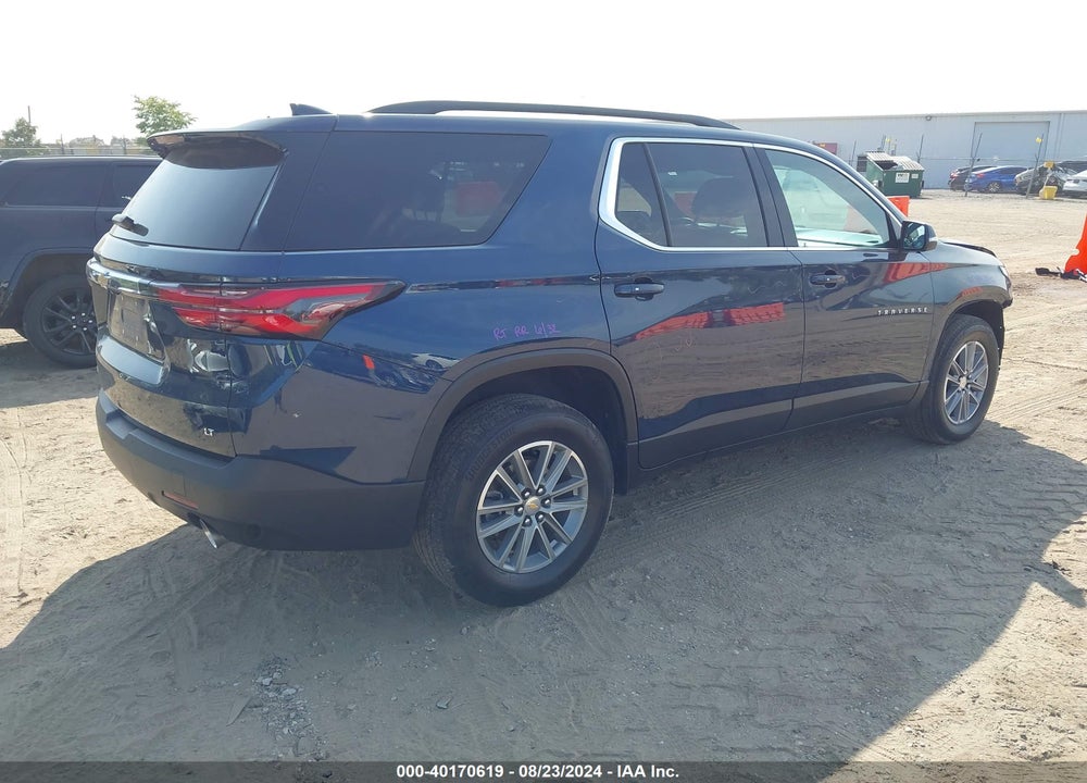 2022 CHEVROLET TRAVERSE FWD LT CLOTH VIN: 1GNERGKW6NJ163170