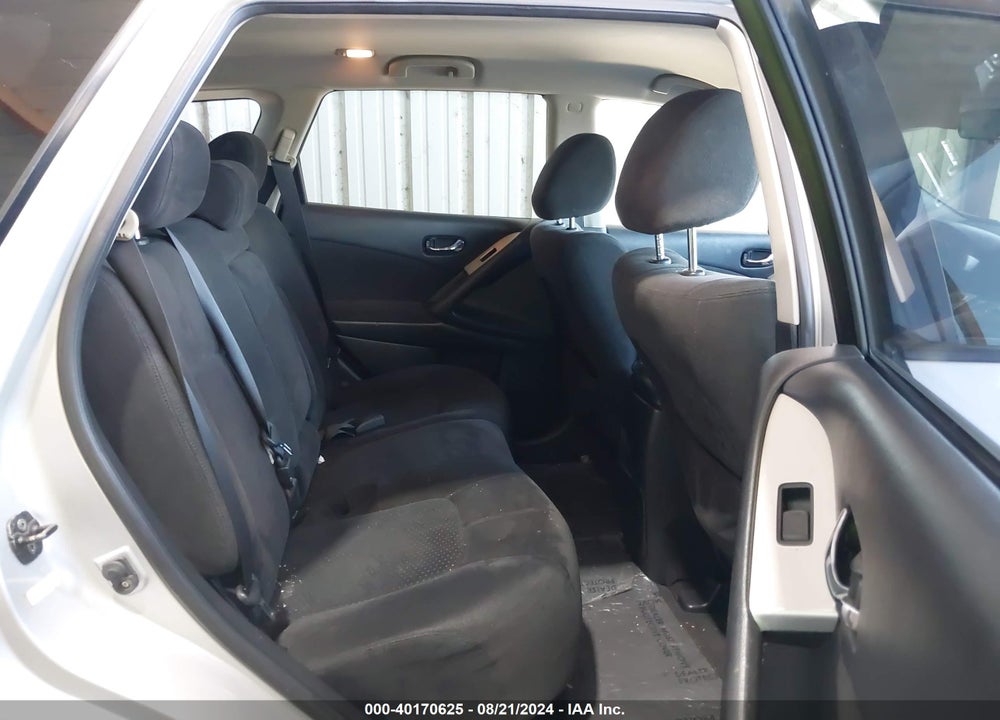 2009 NISSAN MURANO VIN: JN8AZ18U29W012706