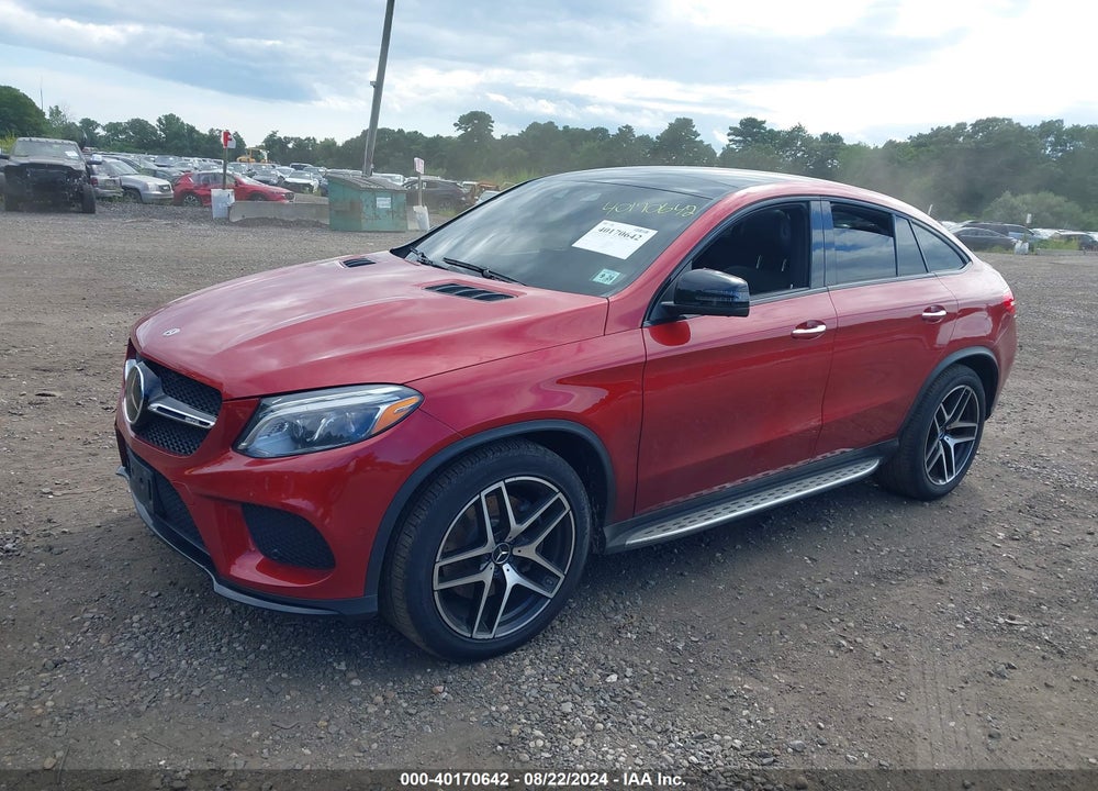 2019 MERCEDES-BENZ AMG GLE 43 COUPE 4MATIC VIN: 4JGED6EB5KA137774