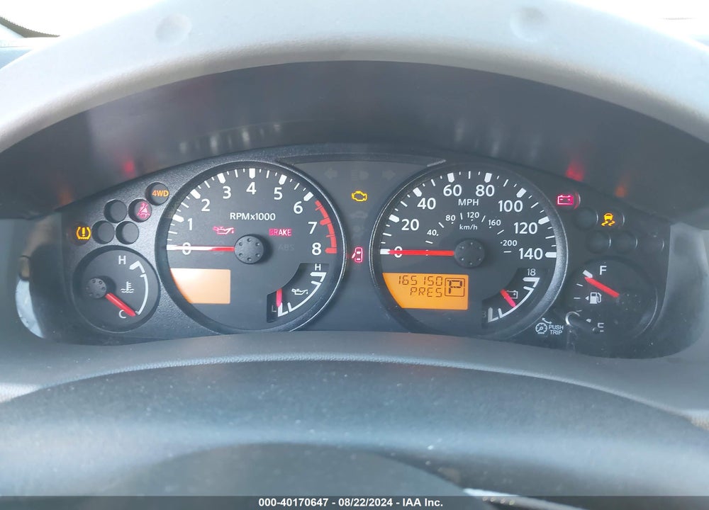 2012 NISSAN XTERRA S VIN: 5N1AN0NW4CC517755