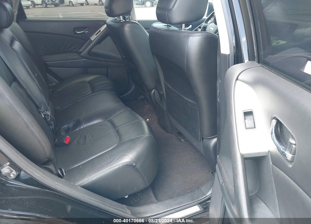 2009 NISSAN MURANO SL VIN: JN8AZ18W39W114176