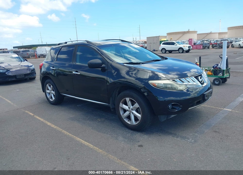 2009 NISSAN MURANO SL VIN: JN8AZ18W39W114176