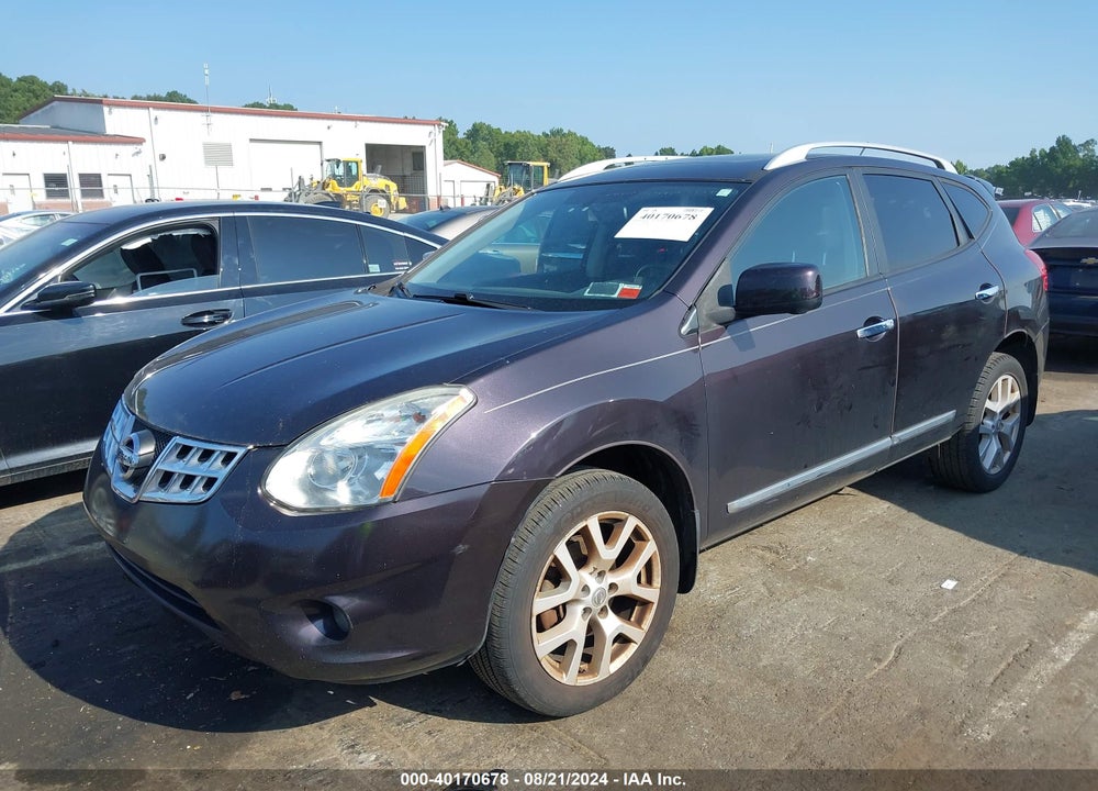 2013 NISSAN ROGUE SV W/SL PKG VIN: JN8AS5MVXDW628091