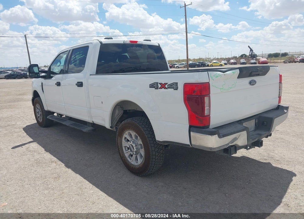 2022 FORD F-250 XLT VIN: 1FT7W2B62NEG35449