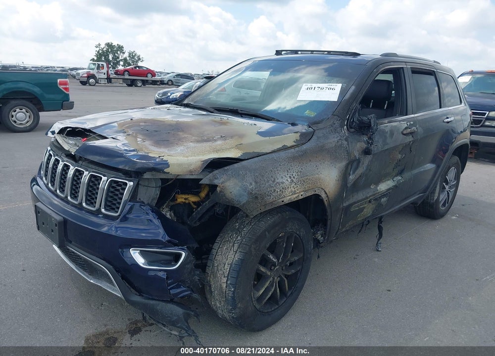 2018 CHEROKEE JEEP GRAND  LIMITED 4X4 VIN: 1C4RJFBG3JC379643