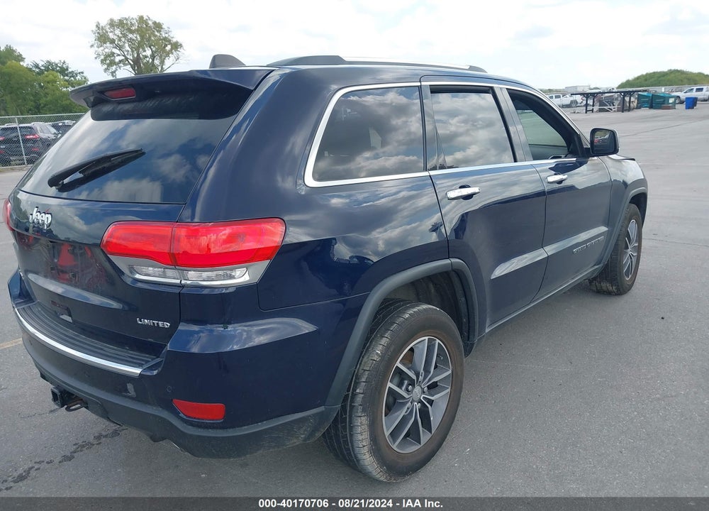 2018 CHEROKEE JEEP GRAND  LIMITED 4X4 VIN: 1C4RJFBG3JC379643
