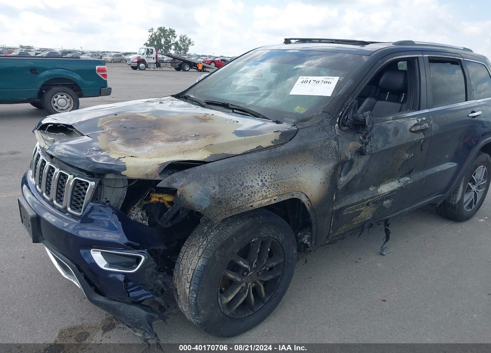 2018 CHEROKEE JEEP GRAND  LIMITED 4X4 VIN: 1C4RJFBG3JC379643