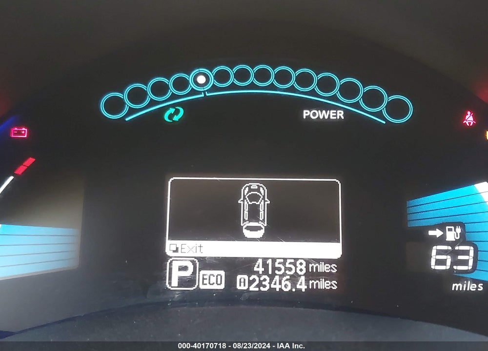 2017 NISSAN LEAF VIN: 1N4BZ0CP4HC309719