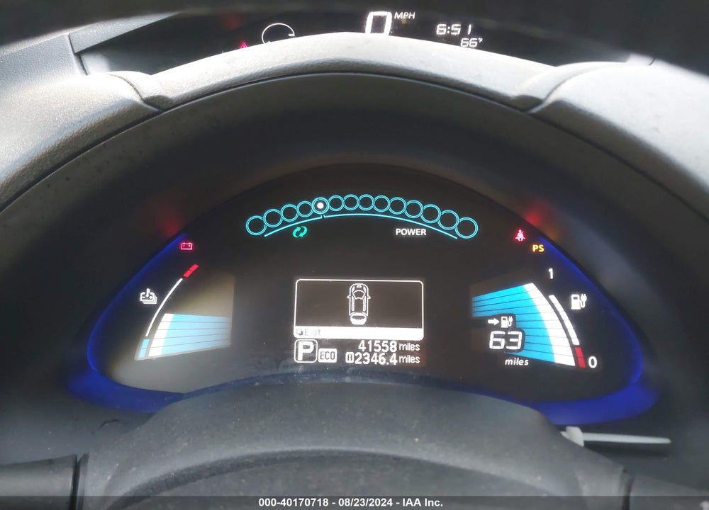2017 NISSAN LEAF VIN: 1N4BZ0CP4HC309719