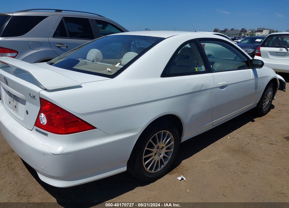 2005 HONDA CIVIC LX VIN: 1HGEM22585L063773