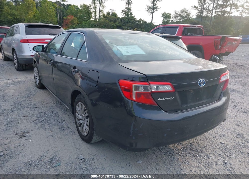 2014 TOYOTA CAMRY HYBRID LE VIN: 4T1BD1FK0EU141089