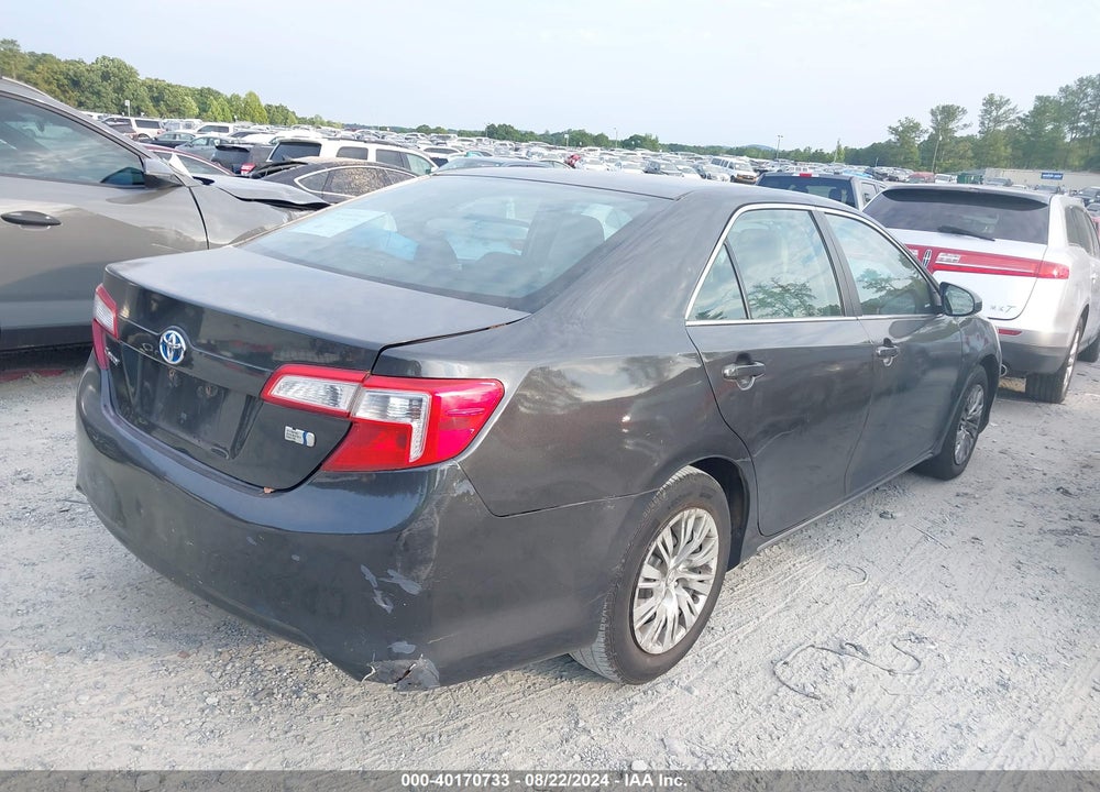 2014 TOYOTA CAMRY HYBRID LE VIN: 4T1BD1FK0EU141089