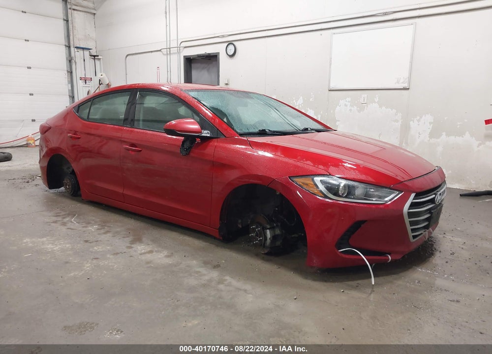 2017 HYUNDAI ELANTRA SE VIN: 5NPD84LF4HH089233