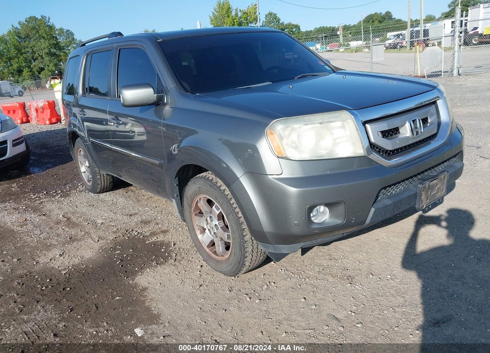 2009 HONDA PILOT TOURING VIN: 5FNYF48829B035527