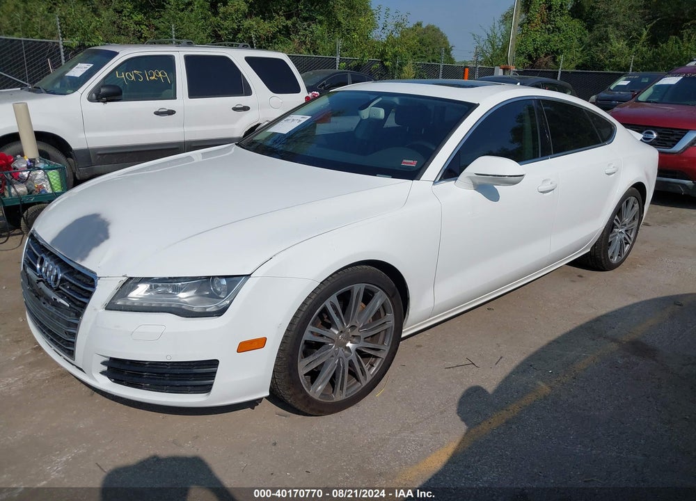 2012 AUDI A7 PREMIUM VIN: WAUSGAFC1CN003893
