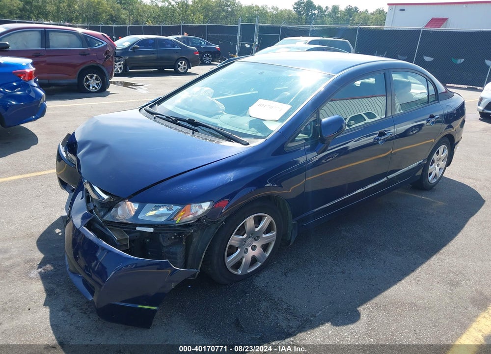 2009 HONDA CIVIC LX VIN: 2HGFA16509H544394