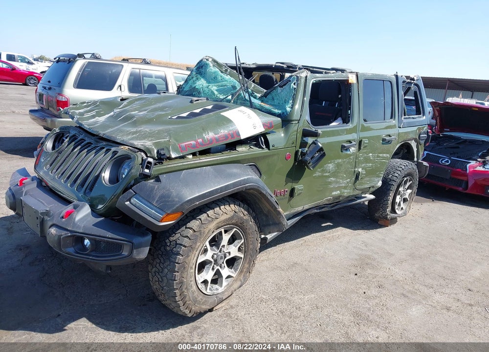2020 JEEP WRANGLER UNLIMITED RUBICON 4X4 VIN: 1C4HJXFG0LW334057