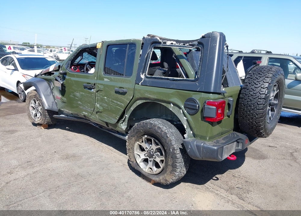 2020 JEEP WRANGLER UNLIMITED RUBICON 4X4 VIN: 1C4HJXFG0LW334057