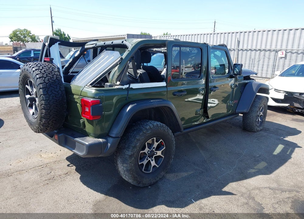 2020 JEEP WRANGLER UNLIMITED RUBICON 4X4 VIN: 1C4HJXFG0LW334057
